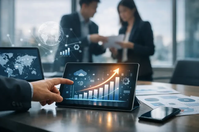 Transformación digital y competitividad empresarial